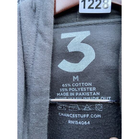 Chance the Rapper Acid Rap Hoodie Mens Medium Pullover Hip Hop Sweatshirt Rare - Picture 7 of 8